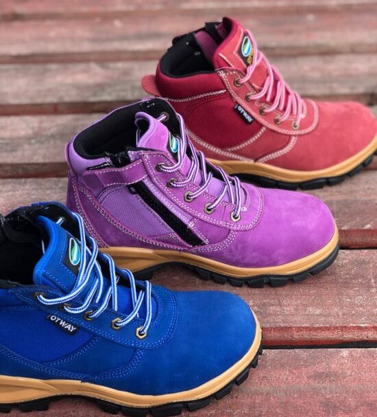 Otway Eureka Ladies Zip Sided Non Safety Boot OW0107
