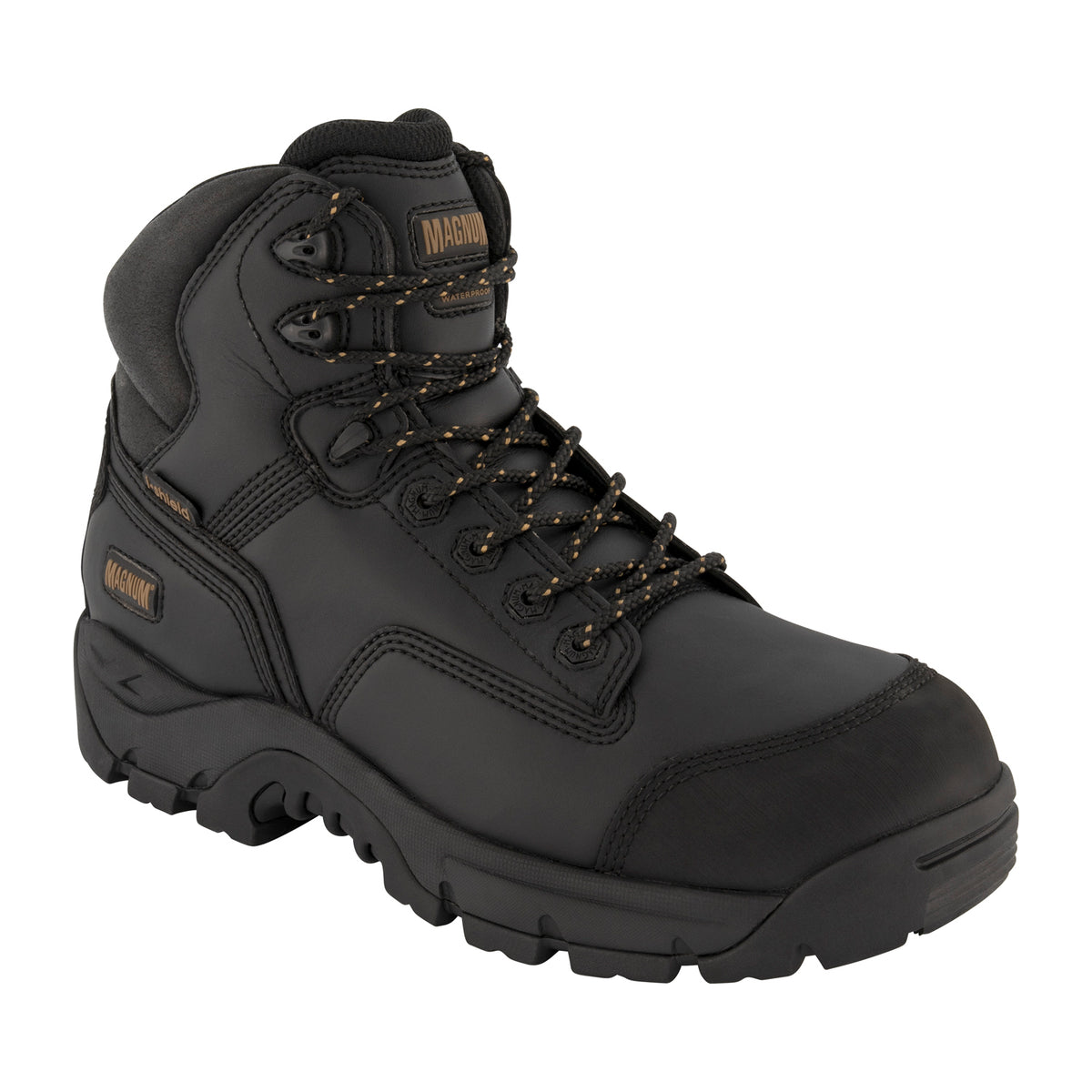 Magnum Precision Max Zip Sided Waterproof Safety Boot MPN100 Lilydale Safety Wear