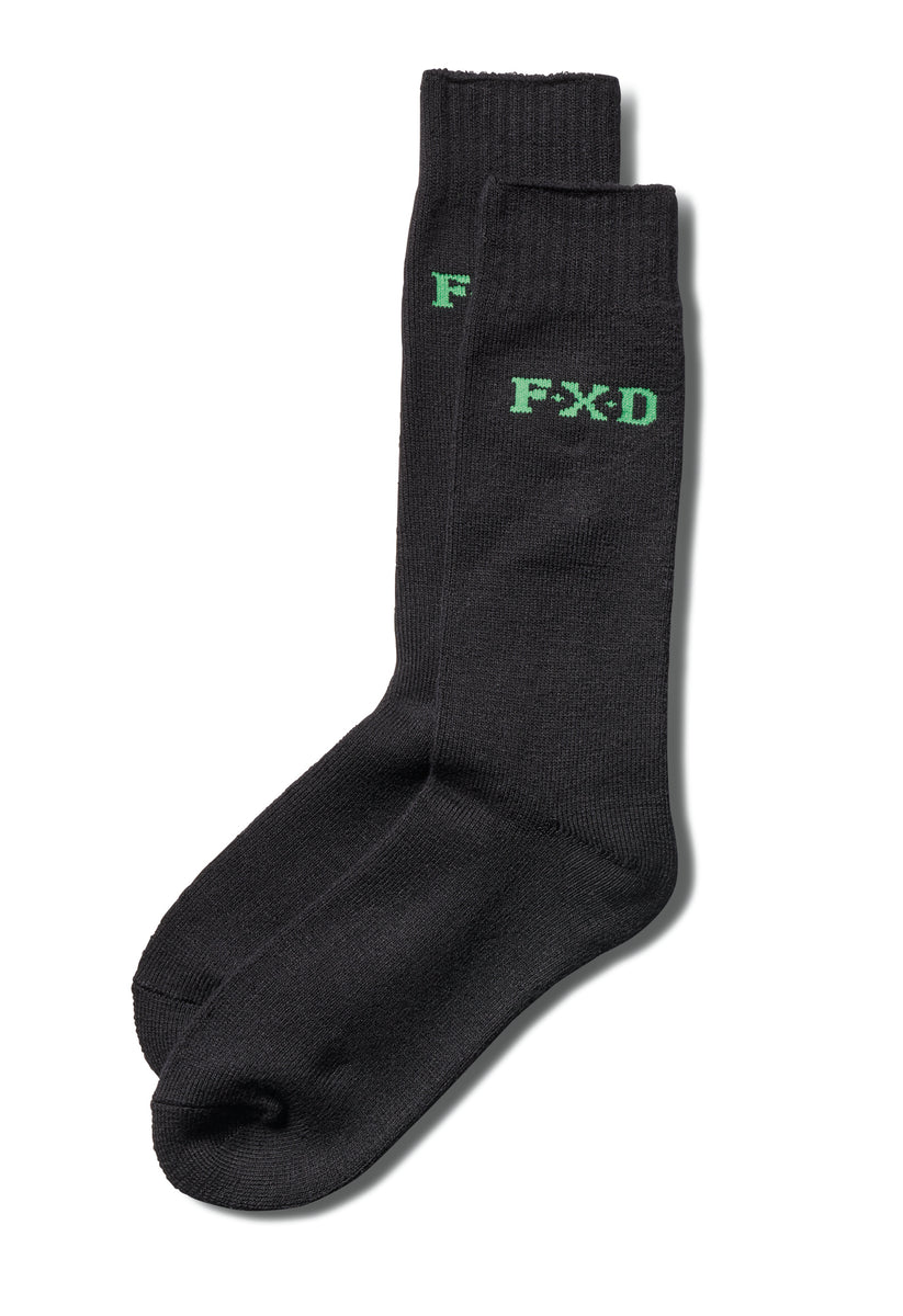 FXD Bamboo Work Sock SK5 (2 Pack) Lilydale Safety Wear