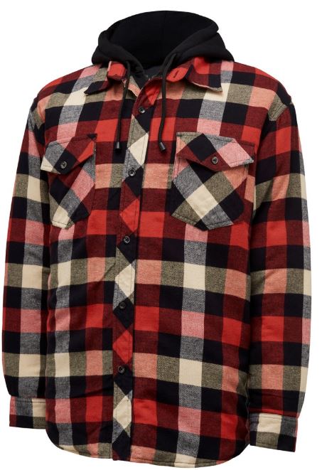 Hard Yakka Quilted Flannel Check Shacket Y06690 – Lilydale Safety Wear
