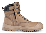 Mongrel Zip Sided High Ankle Bump Cap Safety Boot 561060