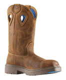 Steel Blue Blue Heeler Square Toe Waterproof Safety Boot 813945