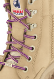 Steel Blue Boot Laces Sand/Lilac140cm
