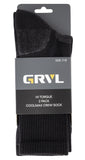 GRVL Hi Torque Coolmax Crew Sock (2 Pack) GRVL-S4