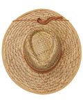 Harvester Straw Hat w Cord and Toggle