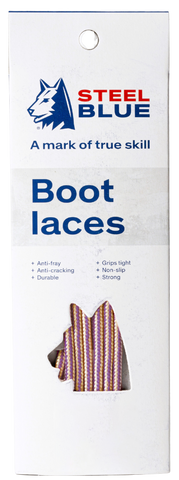 Steel Blue Boot Laces Sand/Lilac140cm
