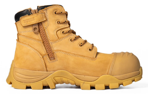 Munka Angus Zip Sided Lace Up 5E X-Wide Fit Composite Toe Safety Boot MFM25100