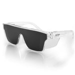 Safestyle Primes Tinted Lens UV400 Safety Spec - Clear Frame PCT100