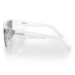 Safestyle Primes Tinted Lens UV400 Safety Spec - Clear Frame PCT100