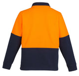 Syzmik Unisex Hi Vis 1/2 zip Polar Fleece Jumper ZT460