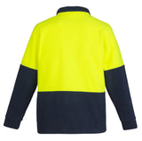 Syzmik Unisex Hi Vis 1/2 zip Polar Fleece Jumper ZT460
