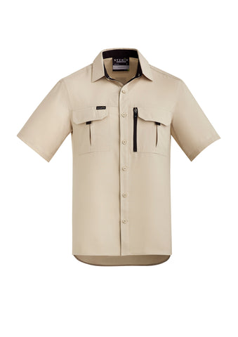 Syzmik Mens Outdoor Short Sleeve Shirt ZW465