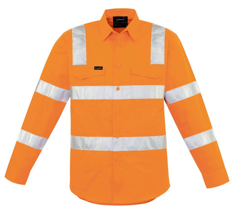 Syzmik Vic Rail Approved Lightweight Shirt ZW680