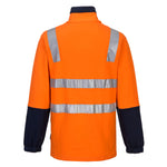 Prime Mover 100% Cotton 1/4 zip Fleece Jumper with Tape MF615