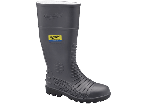 Blundstone Grey Safety Gumboot 025 Lilydale Safety Wear