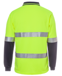 JBs Hi Vis Long Sleeve Day/Night Traditional Polo 6HVSL