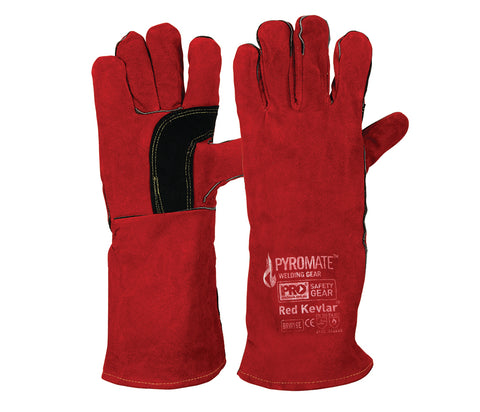 Pro Choice Pyromate Red Kevlar Glove BRW16E