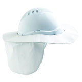 Pro Choice Hard Hat Brim With Neck Flap HHBNF