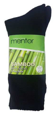 Mentor Bamboo Boot Sock M333 (3 pack)