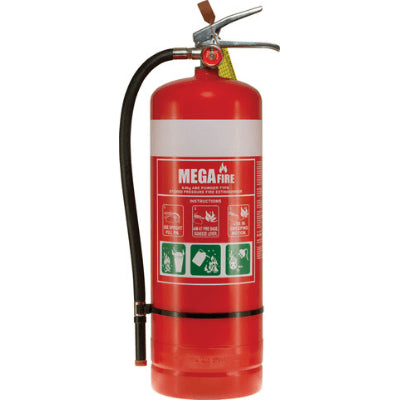 9.0kg Fire Extinguisher c/w Wall Bracket MF9ABE