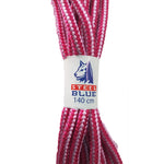Steel Blue Boot Laces Pink/Lilac 140cm