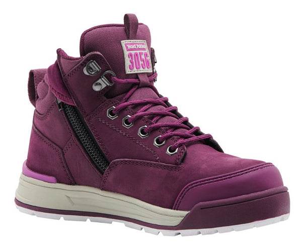 Hard Yakka 3056 Ladies Zip Sided Safety Boot Y60250